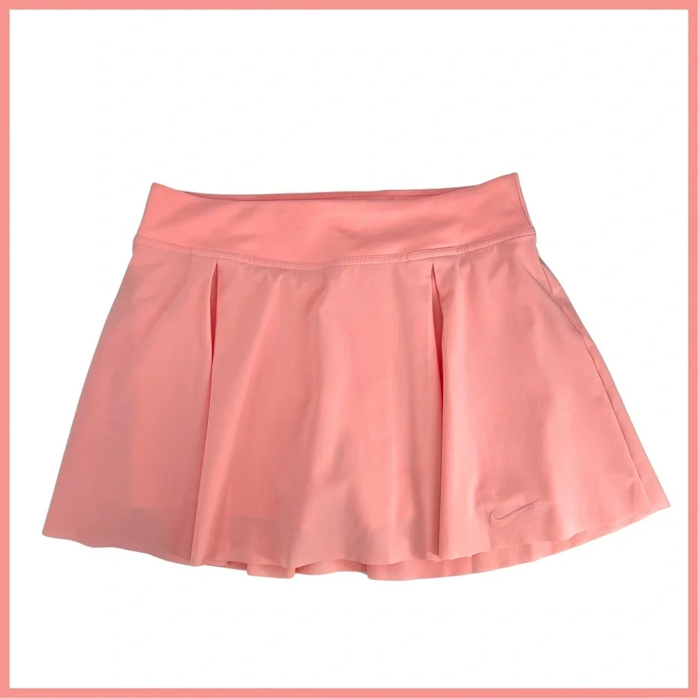 Nike (Medium - EUC) Pink Women's Club 15'' Golf Tennis Skirt